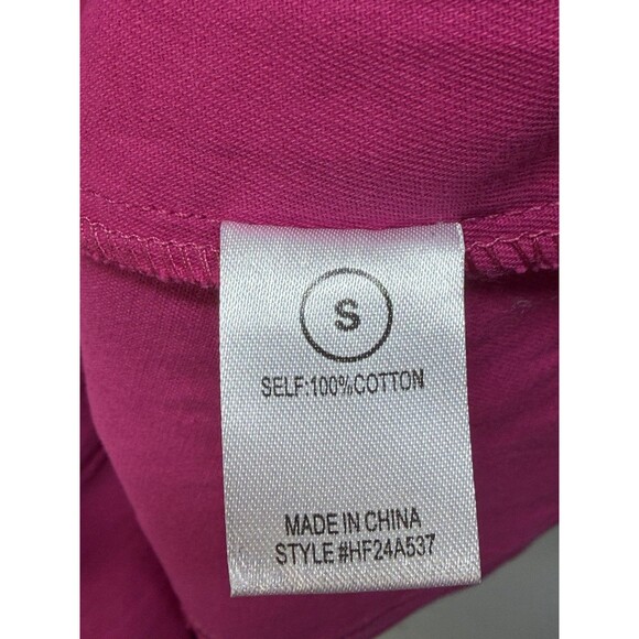 Fashion Nova Women’s Mini Dress Clocked Hot Pink 100% Cotton Sz S New - Picture 16 of 16